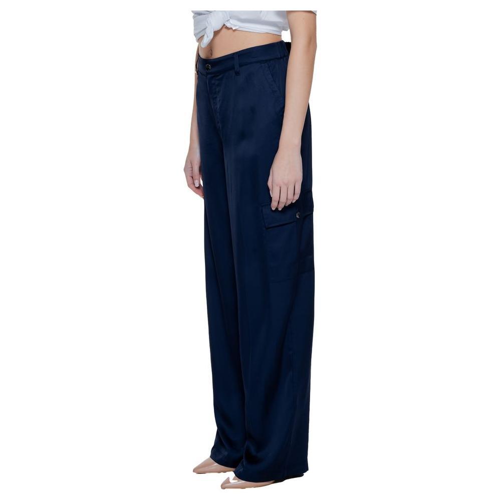 Street One Blue Viscose Pant
