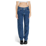 Replay Blue Cotton Mom Jean