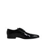 Dolce & Gabbana Black Leather Lace Up Derby Formal Shoes