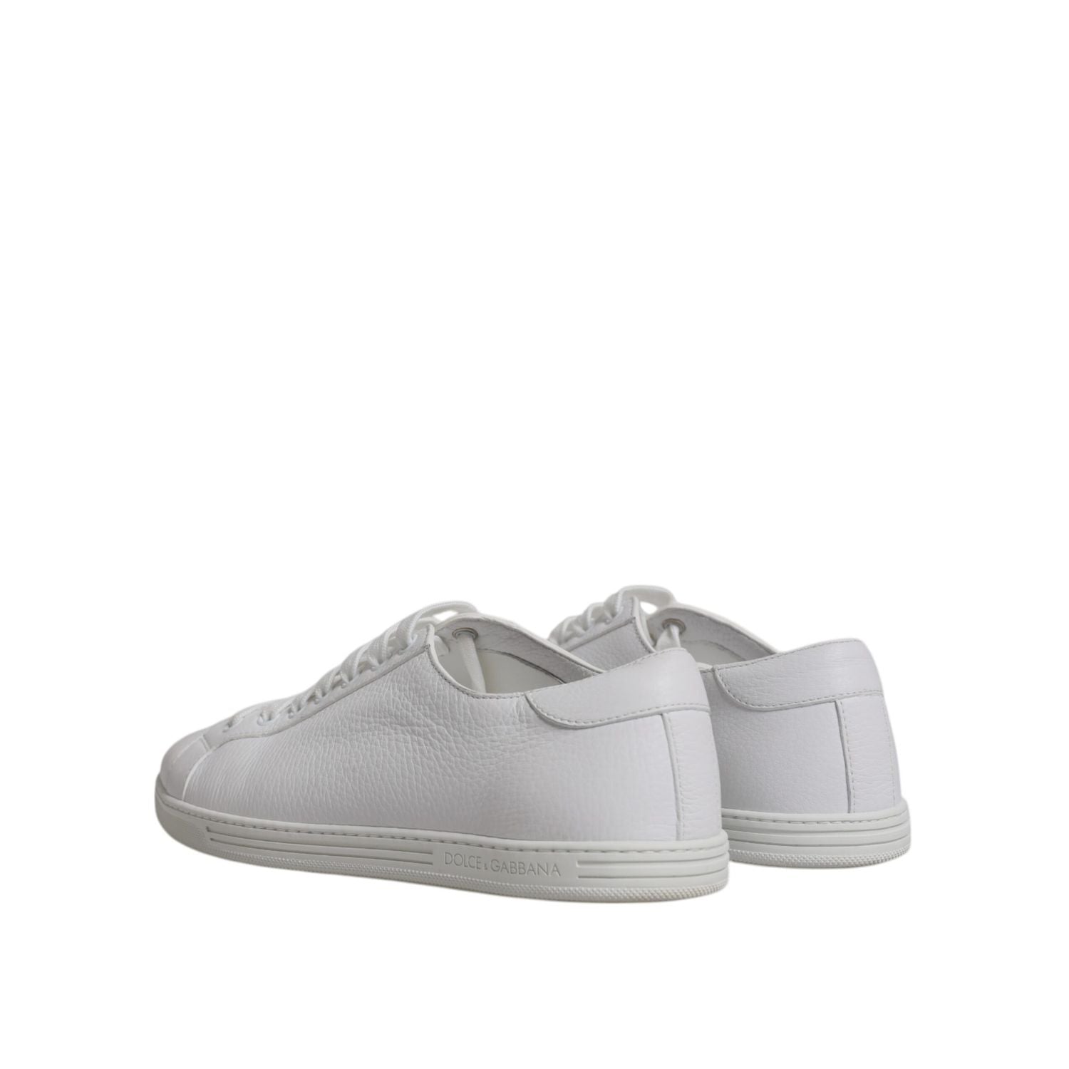 Dolce & Gabbana White Low Top Men Saint Tropez Sneakers Shoes