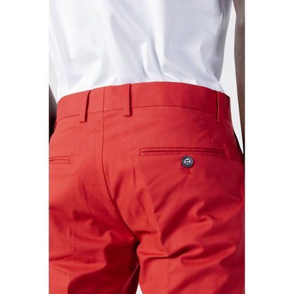 Antony Morato Red Cotton Pant