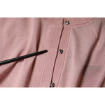 Dolce & Gabbana Pink Wool Knit Button Down Cardigan Sweater TSH86808-46