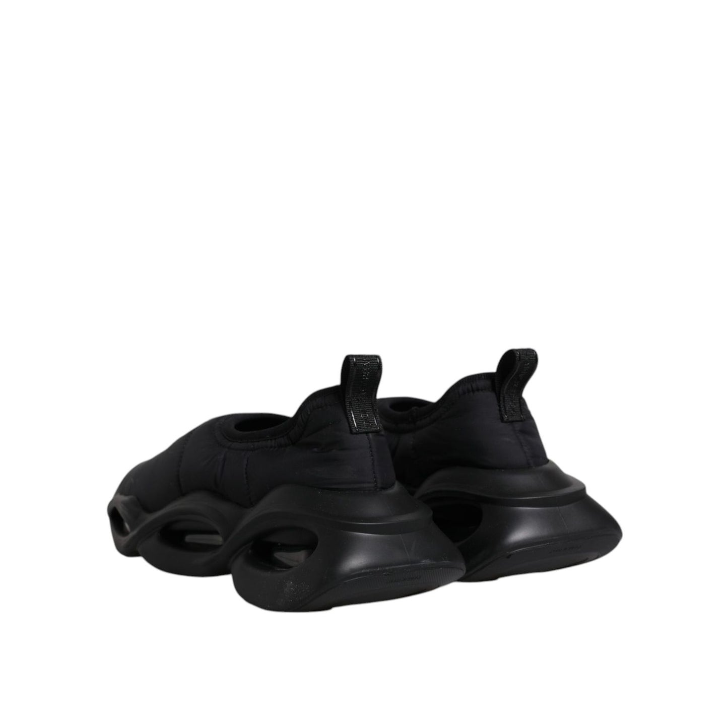 Dolce & Gabbana Black Slip On Wave Low Top Men Sneakers Shoes