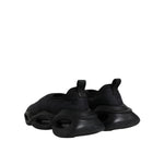 Dolce & Gabbana Black Slip On Wave Low Top Men Sneakers Shoes