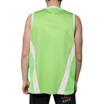 Dolce & Gabbana Green Polyester Jersey Sleeveless T-shirt TSH87328-48