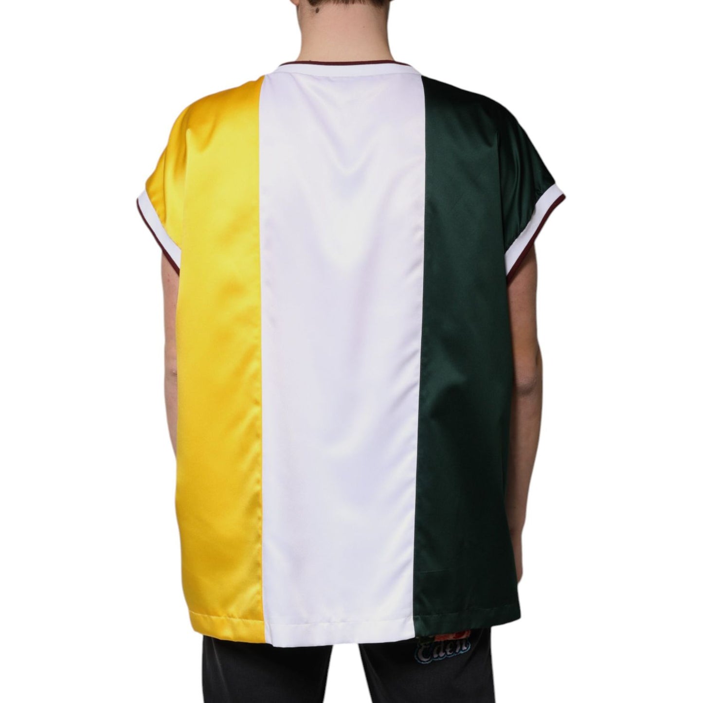 Dolce & Gabbana Multicolor Jersey Tank Sleeveless T-shirt TSH87339-52