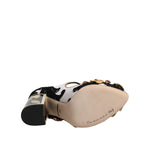 Dolce & Gabbana Multicolor Embellished Heels Pumps Shoes LA12040-35.5