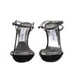 Dolce & Gabbana Black Ankle Strap High Heels Sandals Shoes LA12239-38
