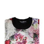 Dolce & Gabbana Multicolor Floral Silk Sleeveless Tank Blouse Top TSH86834-38