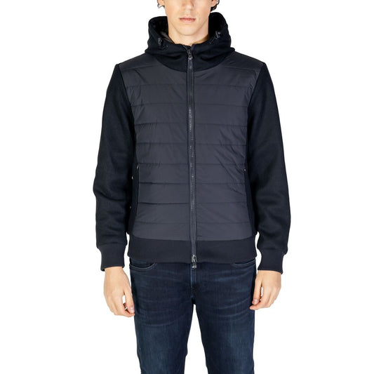 Hydra Clothing Blue Polyester Jackets & Coat for men, perfect for fall winter collection, 100% polyester, stylish and comfortable outerwear