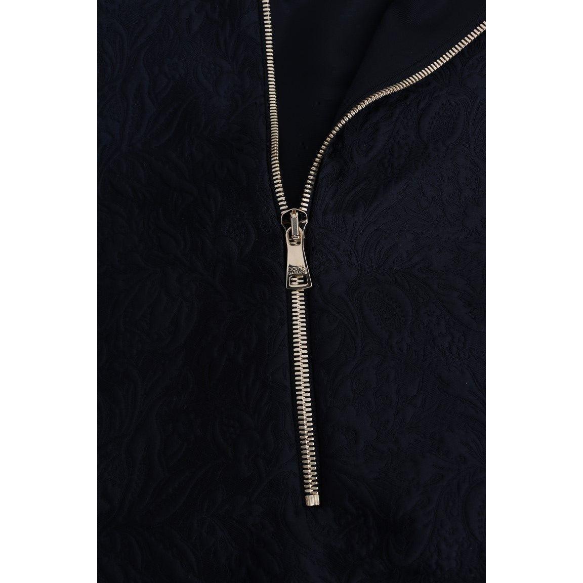 Dolce & Gabbana Black Fairy Tale Crystal Hooded Sweater TSH1736-2
