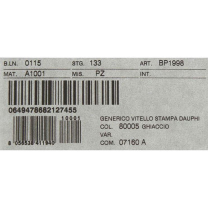 Dolce & Gabbana White Dauphine Leather Case Wallet Wallet