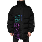 Dolce & Gabbana Black Nylon Puffer Men Full Zip Jacket TSH3790-52