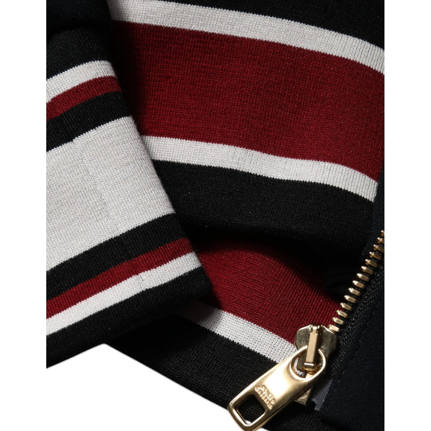 Dolce & Gabbana Black DG King Full Zip Sweatshirt Sweater TSH7908-52