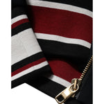 Dolce & Gabbana Black DG King Full Zip Sweatshirt Sweater TSH7908-52