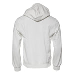 Dolce & Gabbana White Caesar Cotton Hooded Pullover Sweater
