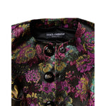 Dolce & Gabbana Multicolor Floral Jacquard Cropped Jacket JKT4101-36