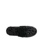 Dolce & Gabbana Black D&G AMORE Low Top Sneakers Shoes LA12259-37
