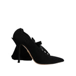 Dolce & Gabbana Black Stiletto Heels Mid Calf Boots Shoes LA12277-40