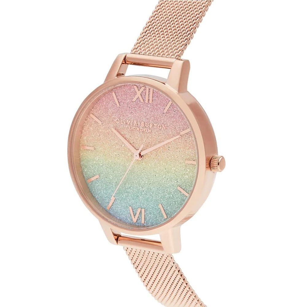 Olivia Burton Multicolor Stainless Steel Dress Watch