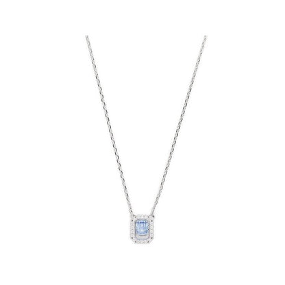 Swarovski Mod. 5614926 necklace for ladies with quartz analog movement, silver 925 material, and mineral dial. Water resistant 3 ATM.