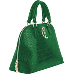 CRISTINAEFFE Green Polyethylene Handbag CREF-14434
