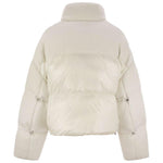 Moose Knuckles White Nylon Jackets & Coat