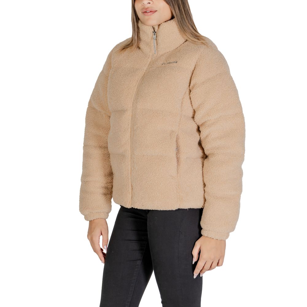 Columbia Beige Nylon Coat