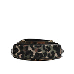 Dolce & Gabbana Multicolor Leopard Jacquard DG Logo Crossbody Bag