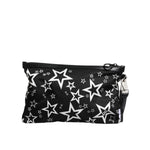 Dolce & Gabbana Black White Stars Pattern Clutch Pouch Bag
