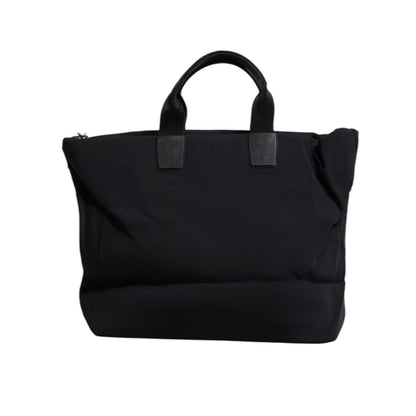 Dolce & Gabbana Black Canvas DG Logo Women Shopping Hand Tote Bag