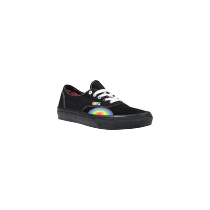 Vans Black Suede Leather Athletic Sneakers