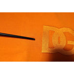 Dolce & Gabbana Orange Logo Cotton Crew Neck T-shirt TSH87635-56