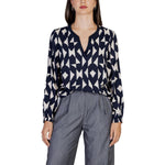 Street One Blue Viscose Blouse