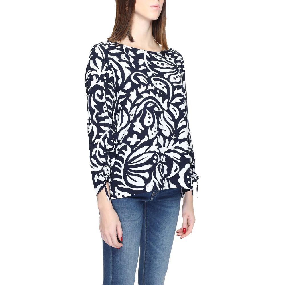 Street One Blue Viscose Blouse