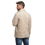 People Of Shibuya Beige Cotton Jacket PE-14514-IT46 | S