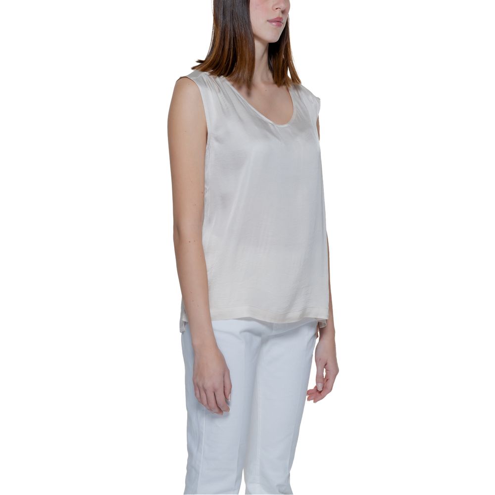 Street One Cream Viscose Blouse