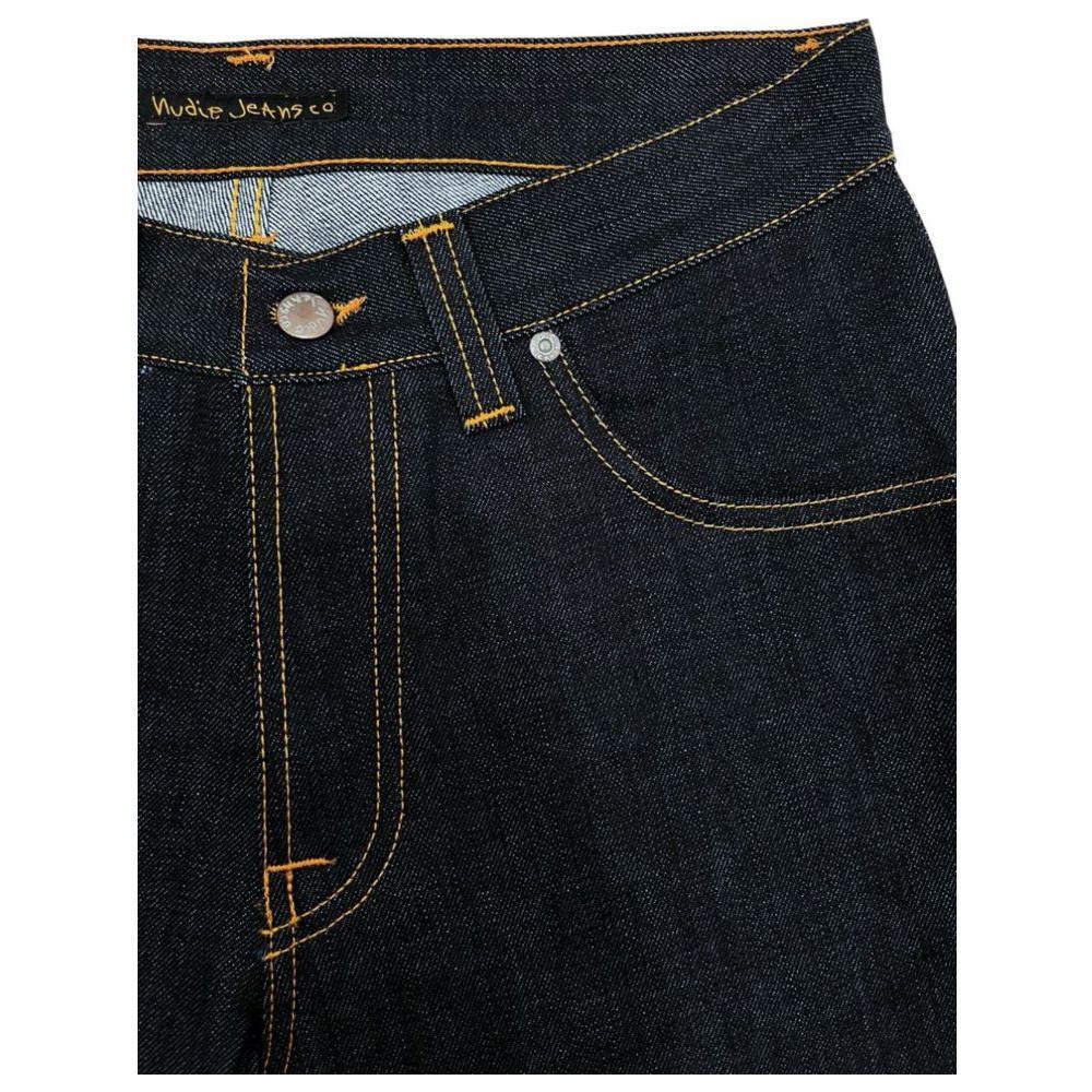 Nudie Jeans Blue Cotton Jeans Denim
