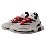 Dolce & Gabbana White SORRENTO Sport Stretch Men Shoes Sneakers MV4668-45