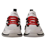 Dolce & Gabbana White SORRENTO Sport Stretch Men Shoes Sneakers MV4668-45
