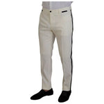 Dolce & Gabbana White Double Breasted 2 Piece SICILIA Suit