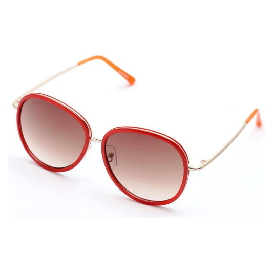 Lancaster Red Metal Sunglasses LASLA07333AC