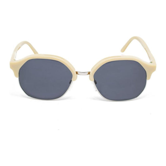 LGR White Acetate Sunglasses LGZANZIBARIVORY40AC
