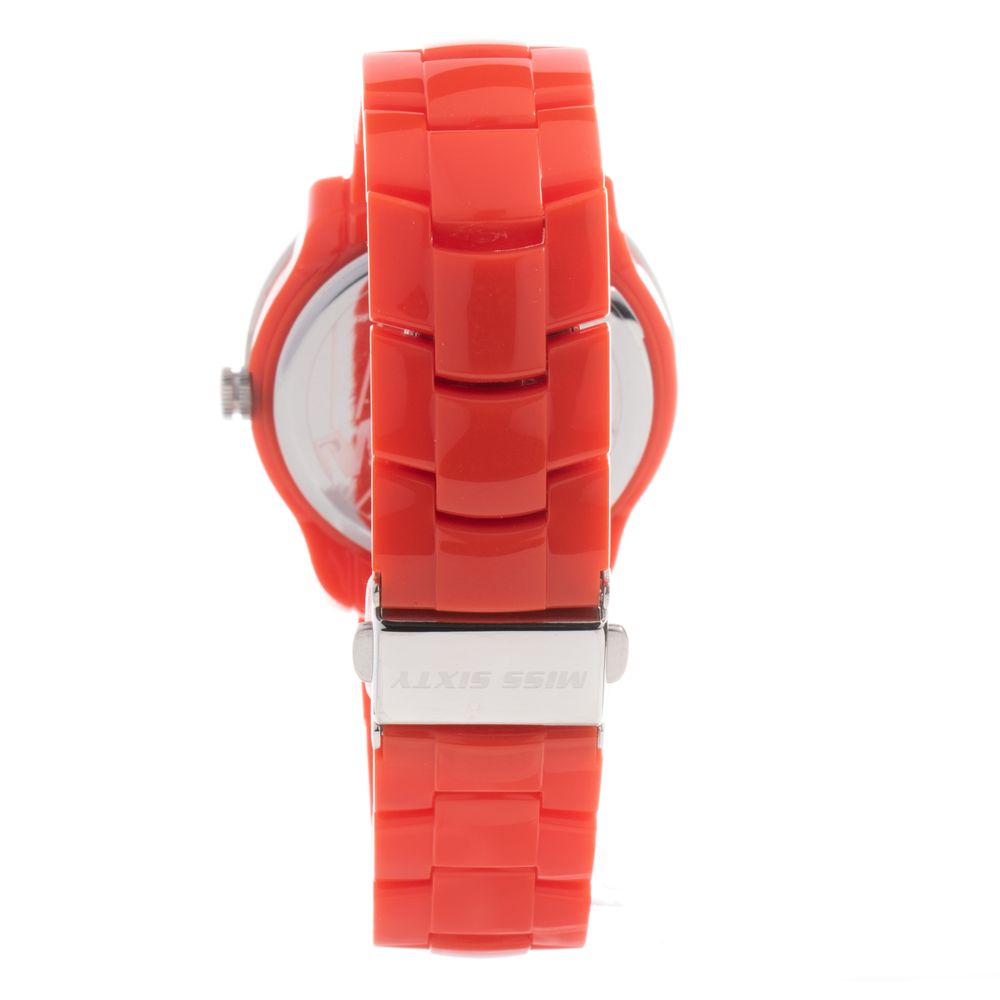 Miss Sixty Red Polyethylene Dress Watches