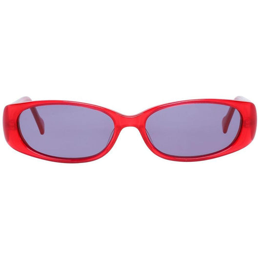 More & More Red Plastic Sunglasses M&MM5430453300AC