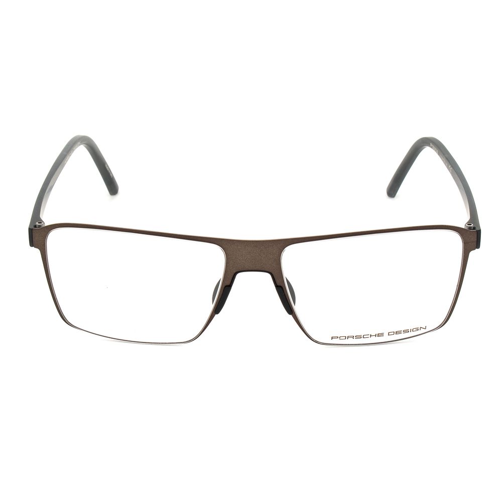 Porsche Brown Metal Frames, model P8309-A, mens glasses, metal material, 56/16/145 mm, brown color, made in Italy.