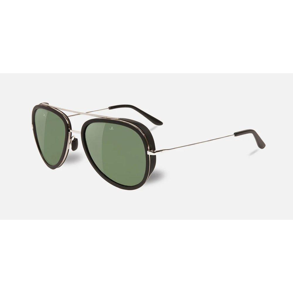 Vuarnet Black Stainless Steel Sunglasses VUVL161400011121AC