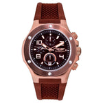 Bobroff Brown Rubber Watch BOBF1002M65AC