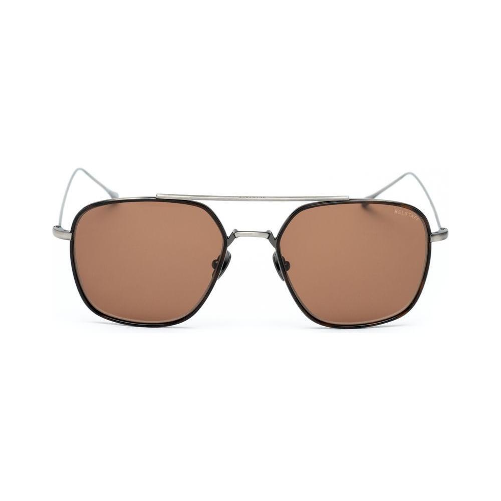 Belstaff Brown Titanium Sunglasses