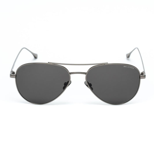 Belstaff Gray Stainless Steel Sunglasses BETRIALMASTERGUNWAC